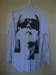 Furlesque Men's Vintage - blue shirt