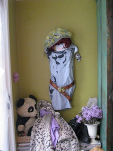 furlesque heather grey dress "mash-up"