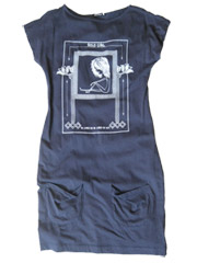 SOLD OUT navy dress ~ solo girl he loves me