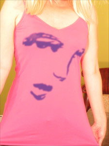 solo girl - pink chemise