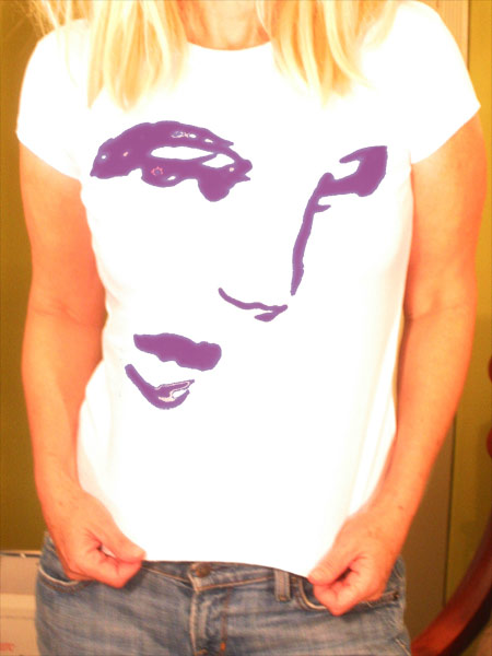 solo girl - white tee by furlesque :  fashion designer t shirts sexy