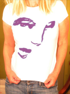 solo girl - white tee